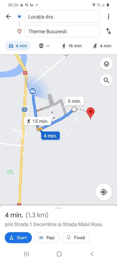 Luca'S Studio 2 ,Close To Therme Bucharest, Airport Otopeni Balotesti Bagian luar foto